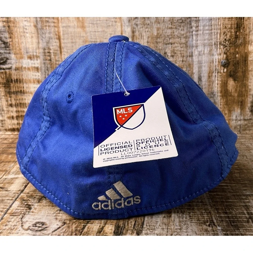 MLS Montreal Impact Boys YOUTH Fitted Adidas Hat NEW